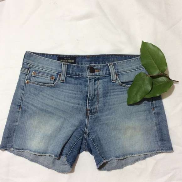 J. Crew Pants - J Crew | Índigo Denim  Shorts Size 24